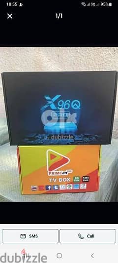 Android box new with subscription 1year