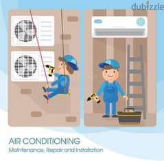 AC service repair cleaning installation Muscat