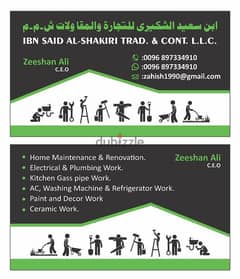 we do house maintenance and renovation service's with expert team 0