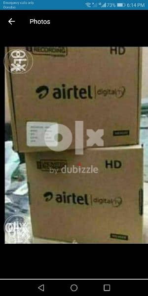 Airtel hd setup box with free subscription