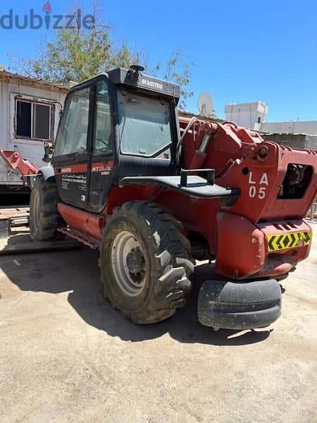 manitou boom loader (without engine) 2