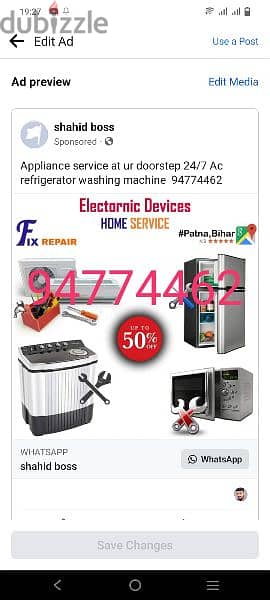 Ac Fridge & Automatic Washing Machine service & Repairs 0