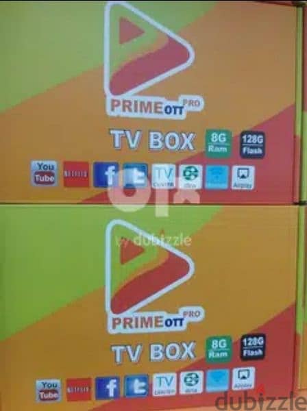 Android box new with subscription 1year 0