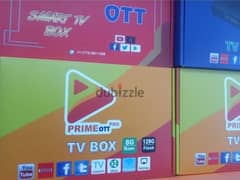 Android box new Full HDD with 1year subscription