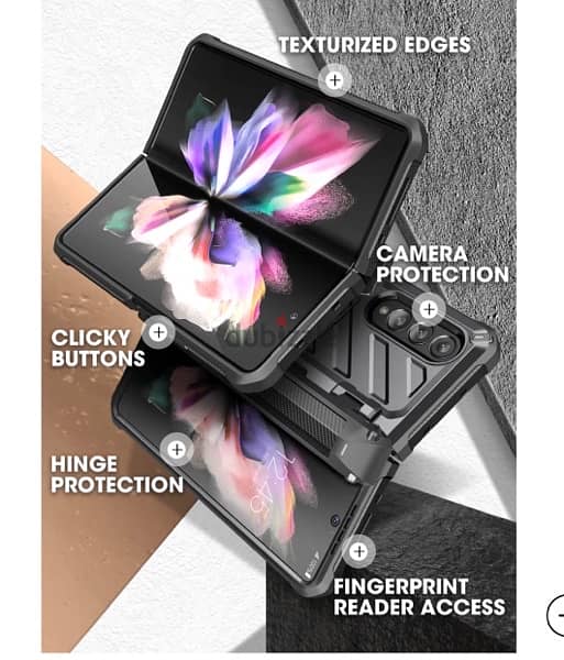 Galaxy Z Fold3 Unicorn Beetle PRO Rugged Case with S-Pen Holder 11
