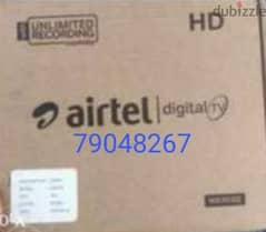 Airtel new Digital HD Receiver with 6months malyalam tamil 0