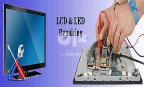 We Repair LCD, LED & Plasma home service.