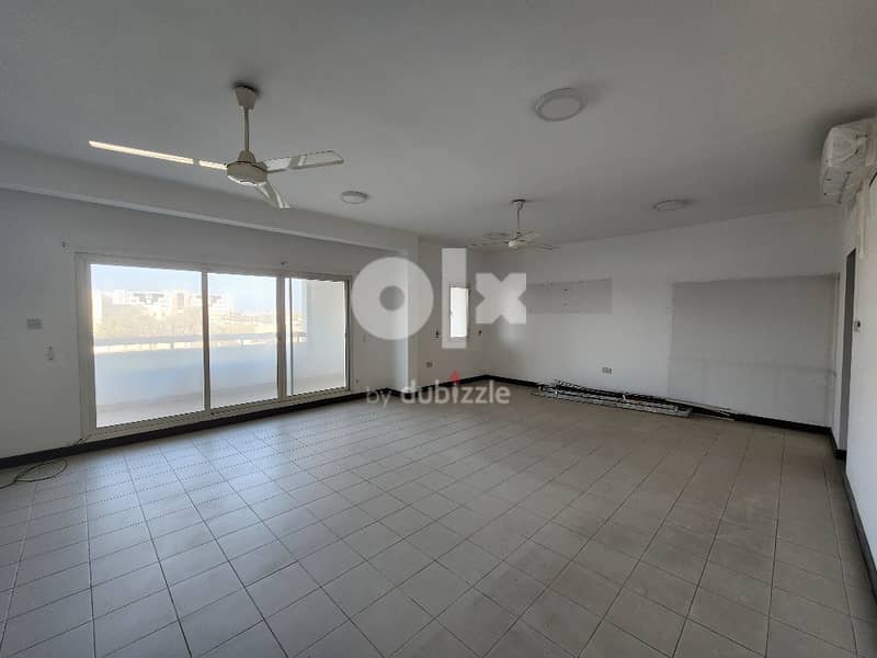 3 BR Large Flat with Balcony in Khuwair 1