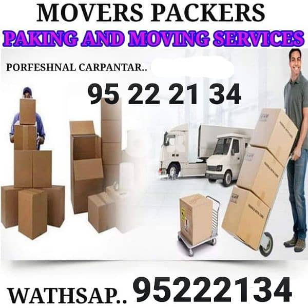 Muscat Mover packer shiffting carpenter furniture  fixing 0