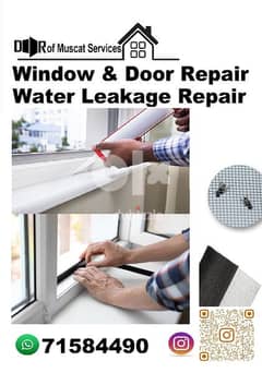 water leakage in windows