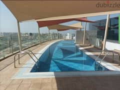 Flat for rent in Al Khuwair with swimming  pool
