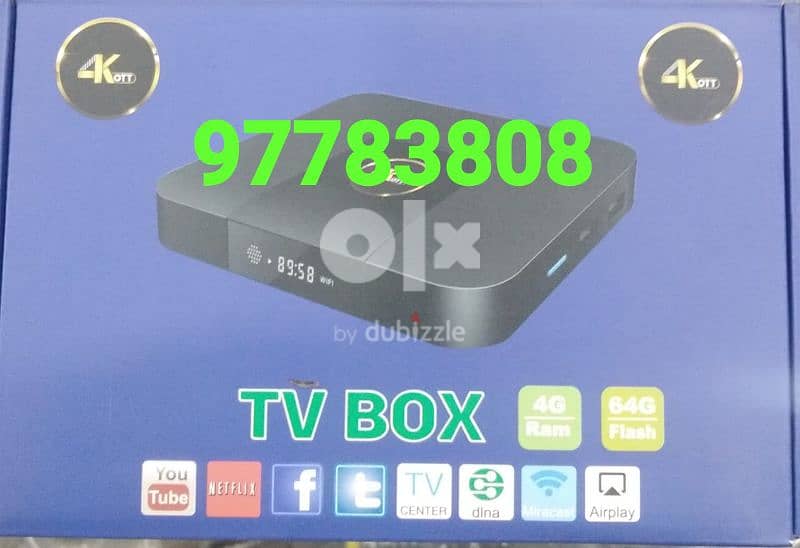 Android box with one year subscription 0