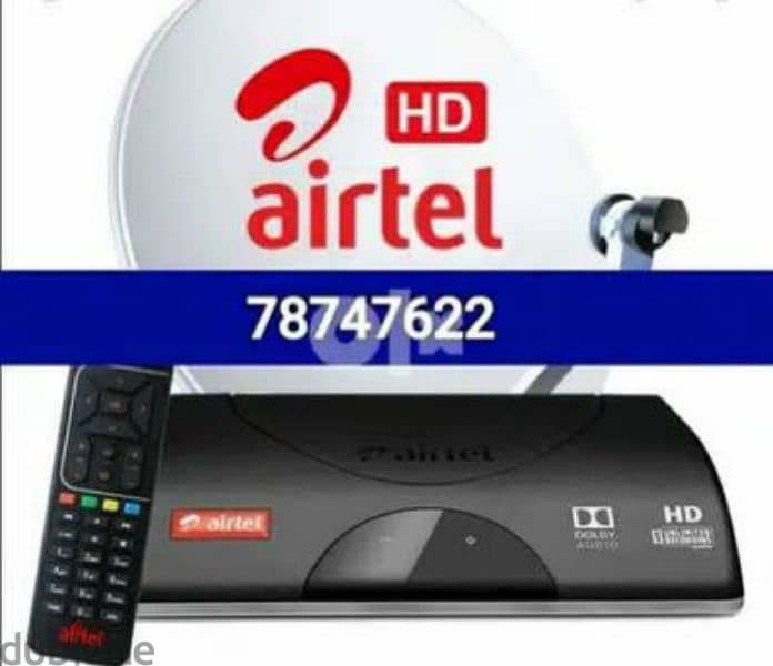 Home service Nileset Arabset Airtel DishTv osn fixing and setting 0