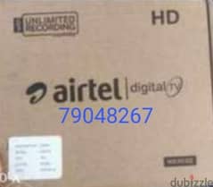 New Airtel Digital HD Receiver with 6months malyalam tamil