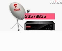 Airtel new Full HDD receiver with 6months south malyalam tamil