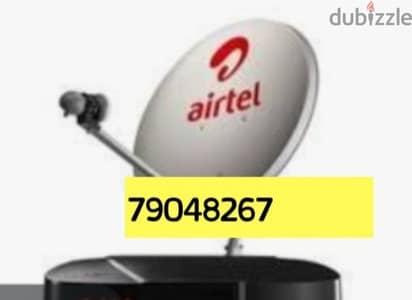 New Airtel Digital HD Receiver with 6months malyalam tamil