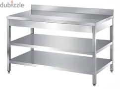 manufacturing steel table sink shelf