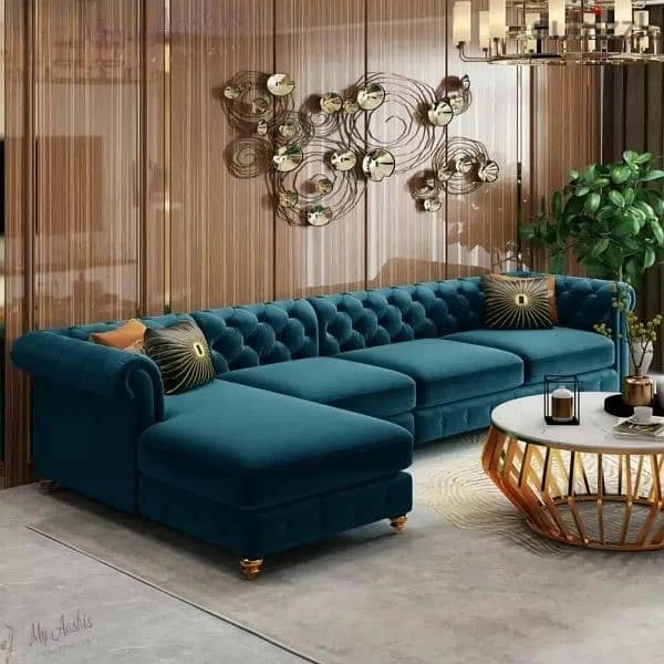 New sofa L shape All size and colors available 2