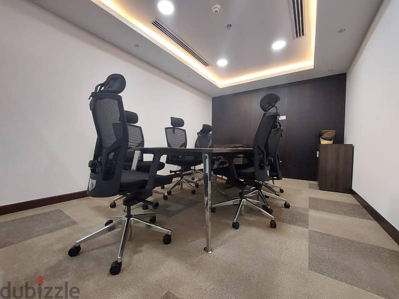 720 SQ M Fully Furnished Office Space in Qurum 2