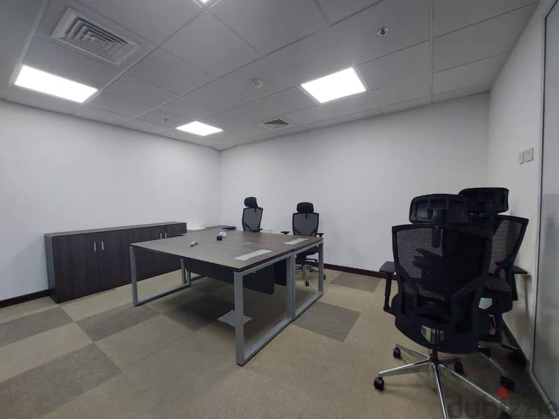 720 SQ M Fully Furnished Office Space in Qurum 3