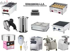Resturant and coffee shop equipmentsalso available butchery equipments 0