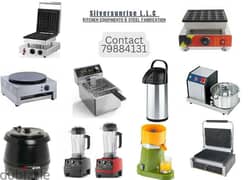 all kind of kitchen equipment available