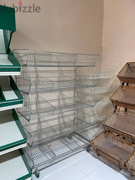 Used rack, shelves for supermarkets available 5