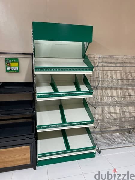 Used rack, shelves for supermarkets available 7