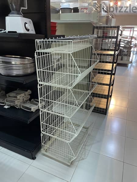 Used rack, shelves for supermarkets available 8