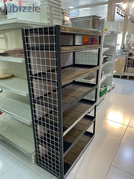 Used rack, shelves for supermarkets available 9