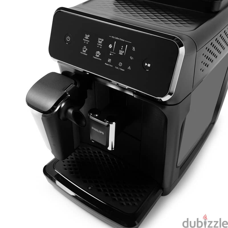 Philips 2200 LatteGo Superautomatic Espresso Machine, Black 1