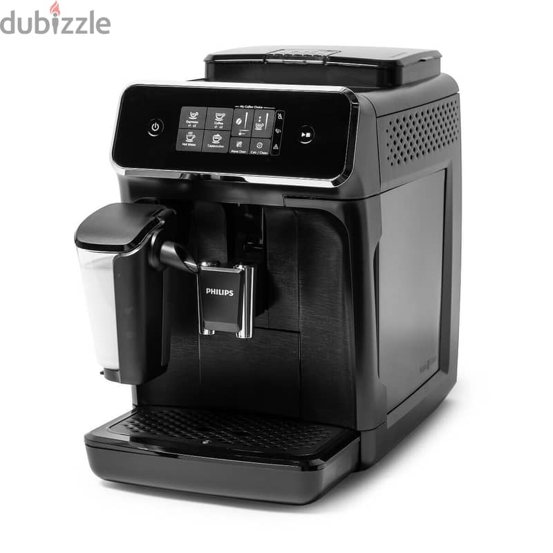 Philips 2200 LatteGo Superautomatic Espresso Machine, Black 2