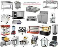 Resturant and coffee shop equipments, Delivery available