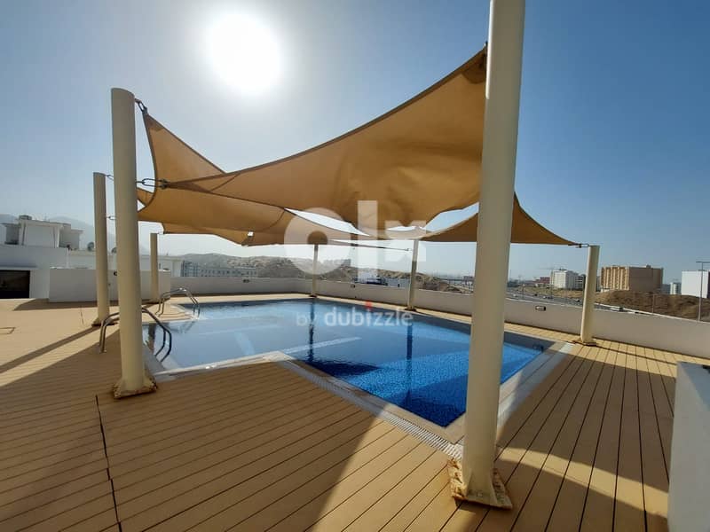 2 BR Quality Flats in Khuwair 42 with Rooftop Pool 1