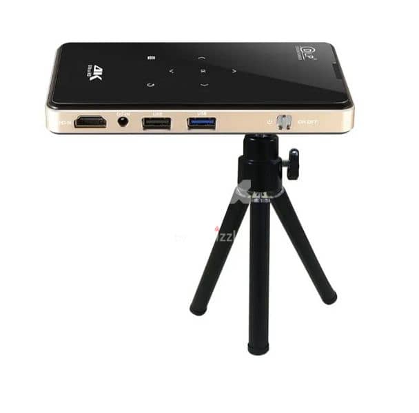 Smart mini hd 4k android powered projector 1