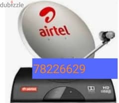 Airtel new Full HDD receiver with 6months south malyalam tamil telgu 0