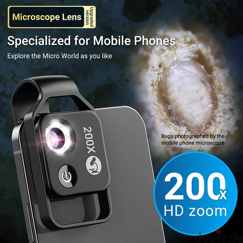 200× Smartphone microphone APL-MS002CBK (BoxPack) 2