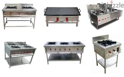 Restaurant and coffee shop equipments. delivery available