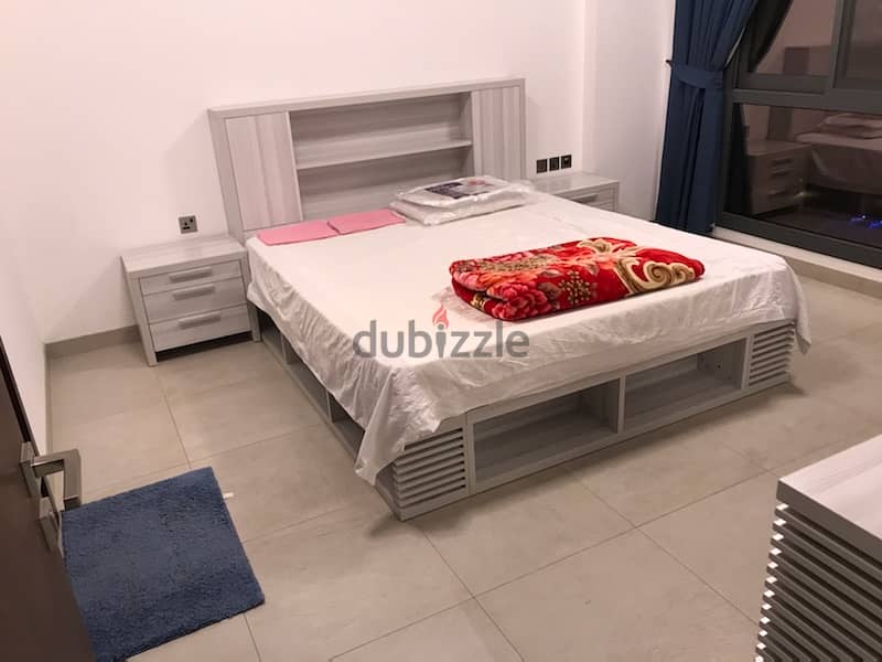 Muscat hills1BHK fully new furnished apartment with free wife for rent 4