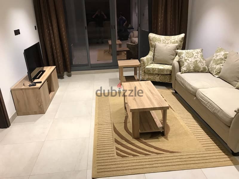 Muscat hills1BHK fully new furnished apartment with free wife for rent 9