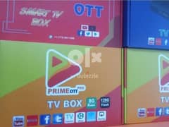 New Android box with 1year subscription all