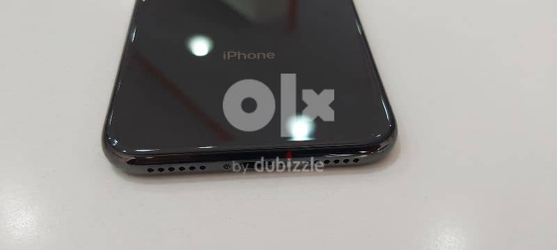 I phone x 256gb black colour 85plus % battery health no open no repair 5