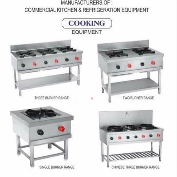 Heavy duty stove and Resturant equipments 0