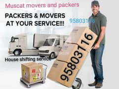 HOUSE SHIFTING " MOVING " PACKING " TRANSPORT " MOVERS "Muscat xhhjd 0