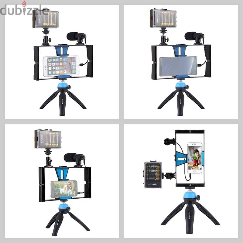 Puluz 4 in 1 live broadcast led selfie kit (BoxPack) 2