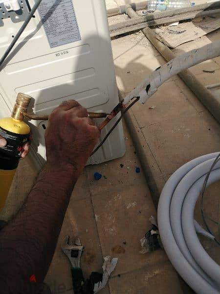 we do ac repair and installation work 1