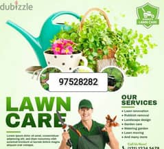 Indoor outdoor plants cutting landscaping, artificial grass service