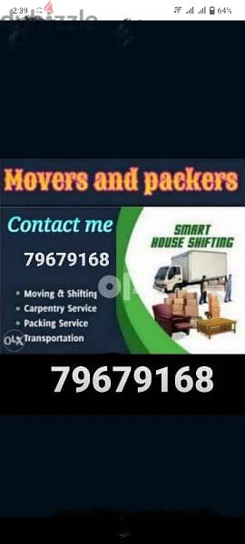 Muscat Mover packer shiffting carpenter furniture  fixing 0