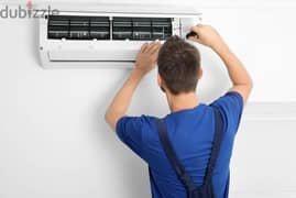 Qurum Air conditioner service repair cleaning تنظيف و