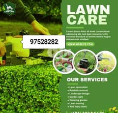 lawn care - plants trimming - rubbish disposal service